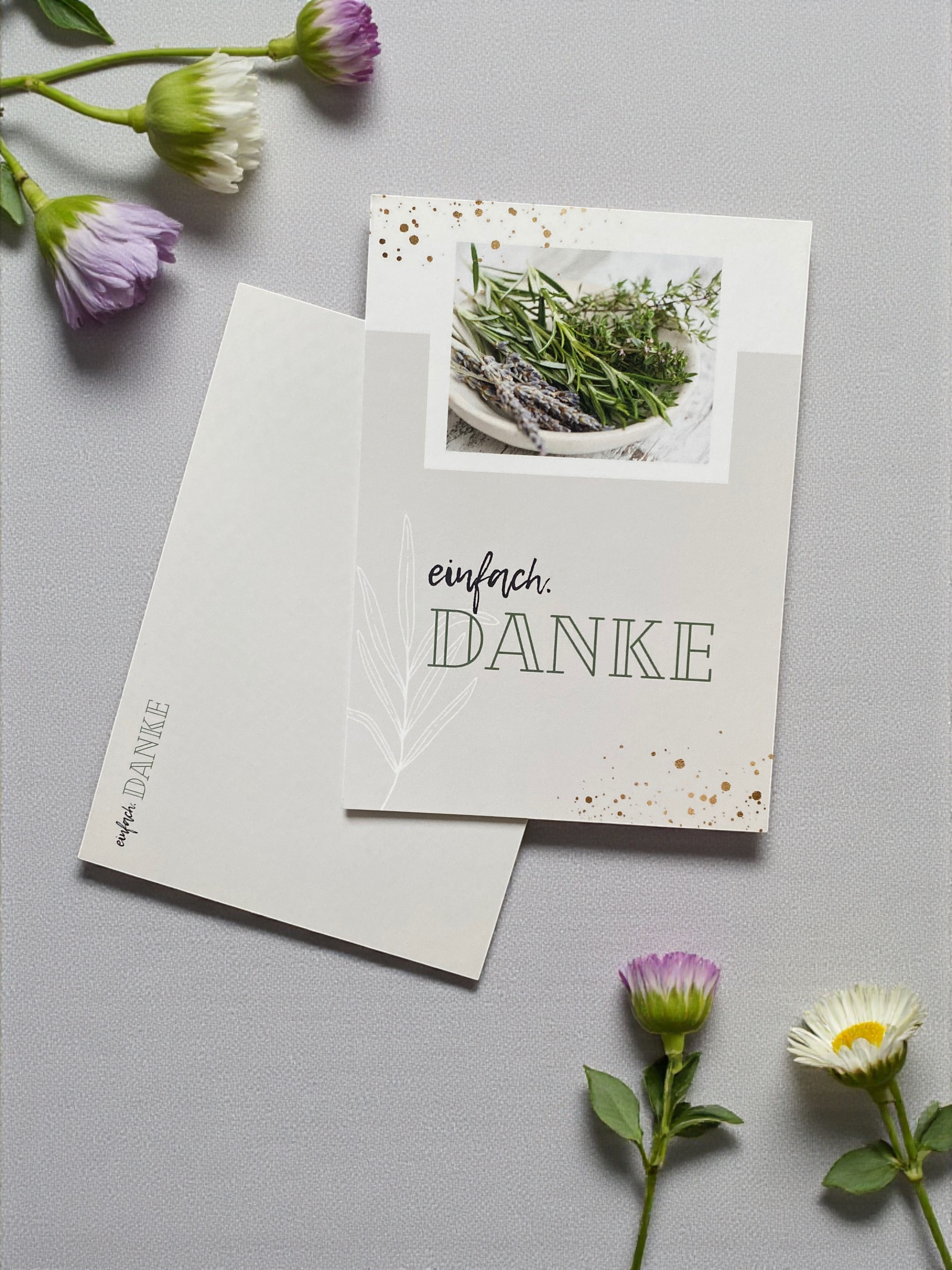 Karte "einfach.Danke"