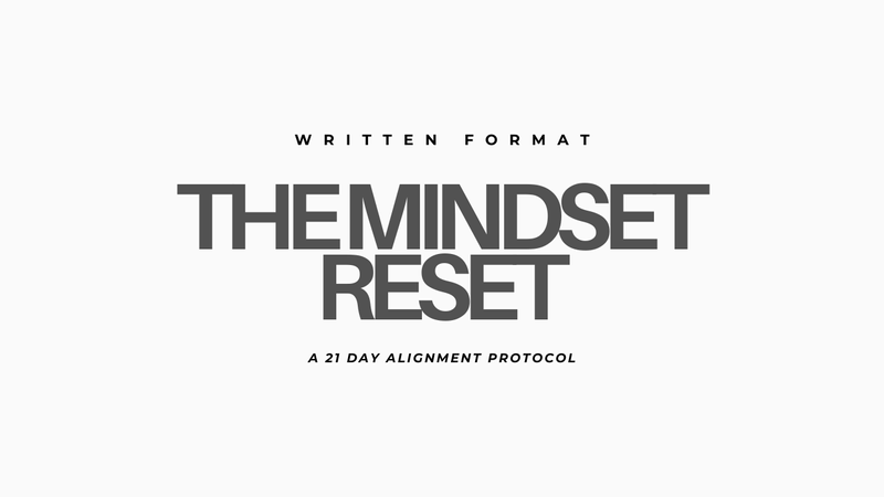 Mindset Sweep Challenge