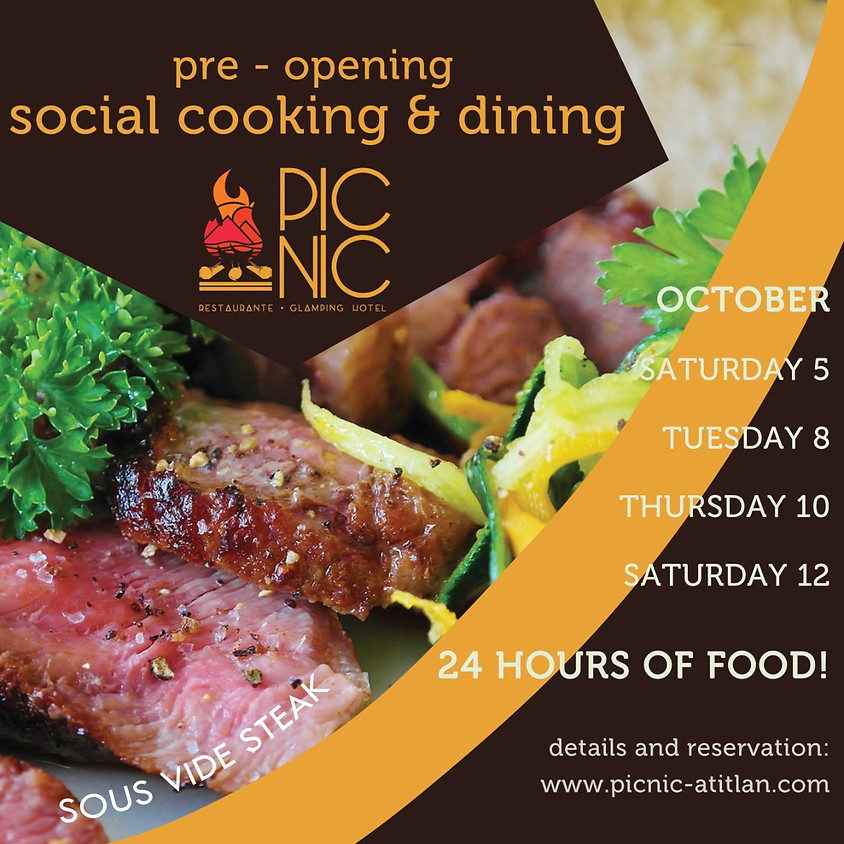 SOCIAL COOKING AND DINING AT EL PICNIC ATITLÁN | PRE - OPENING - 3