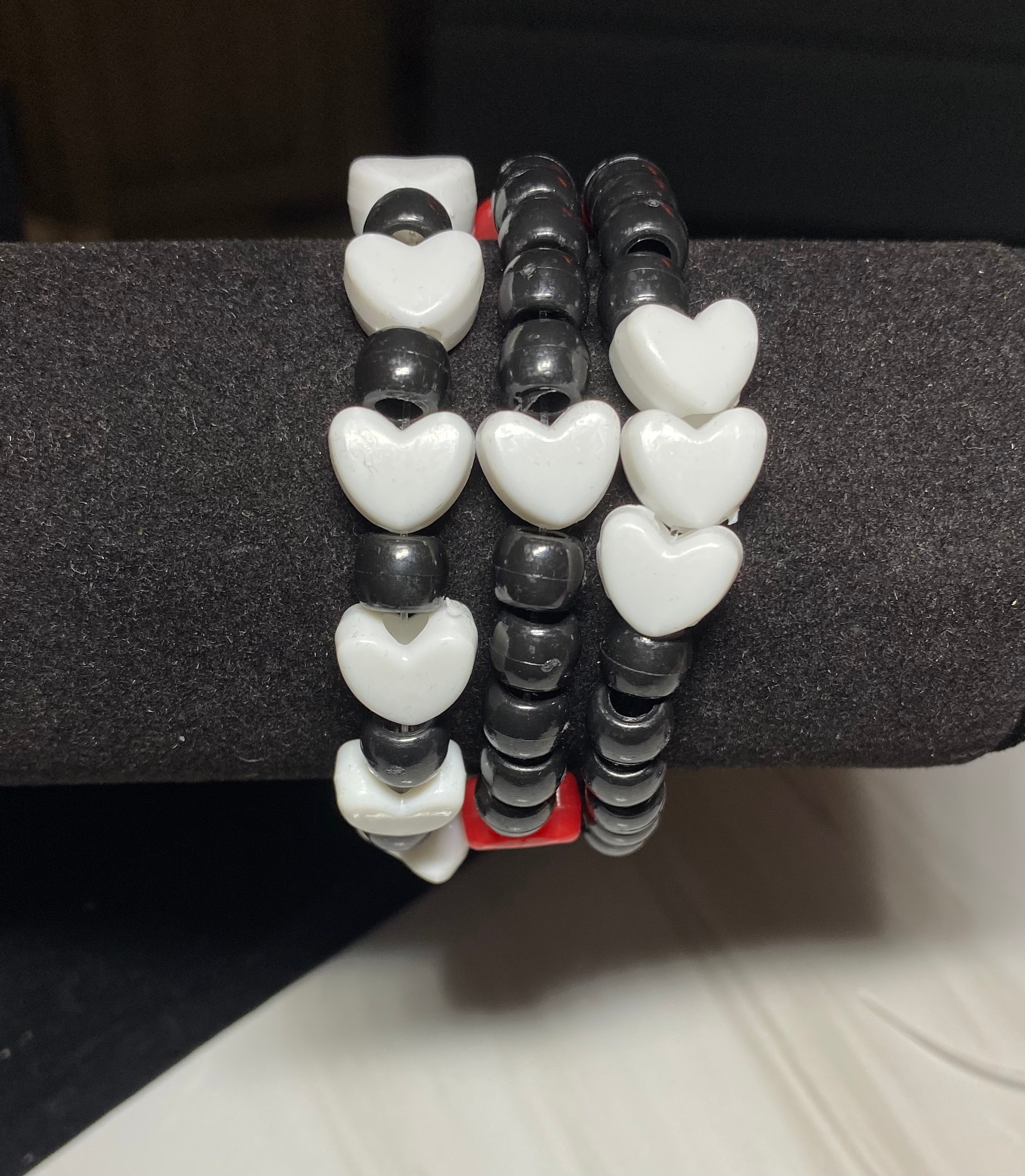 Black & White Valentine Stack