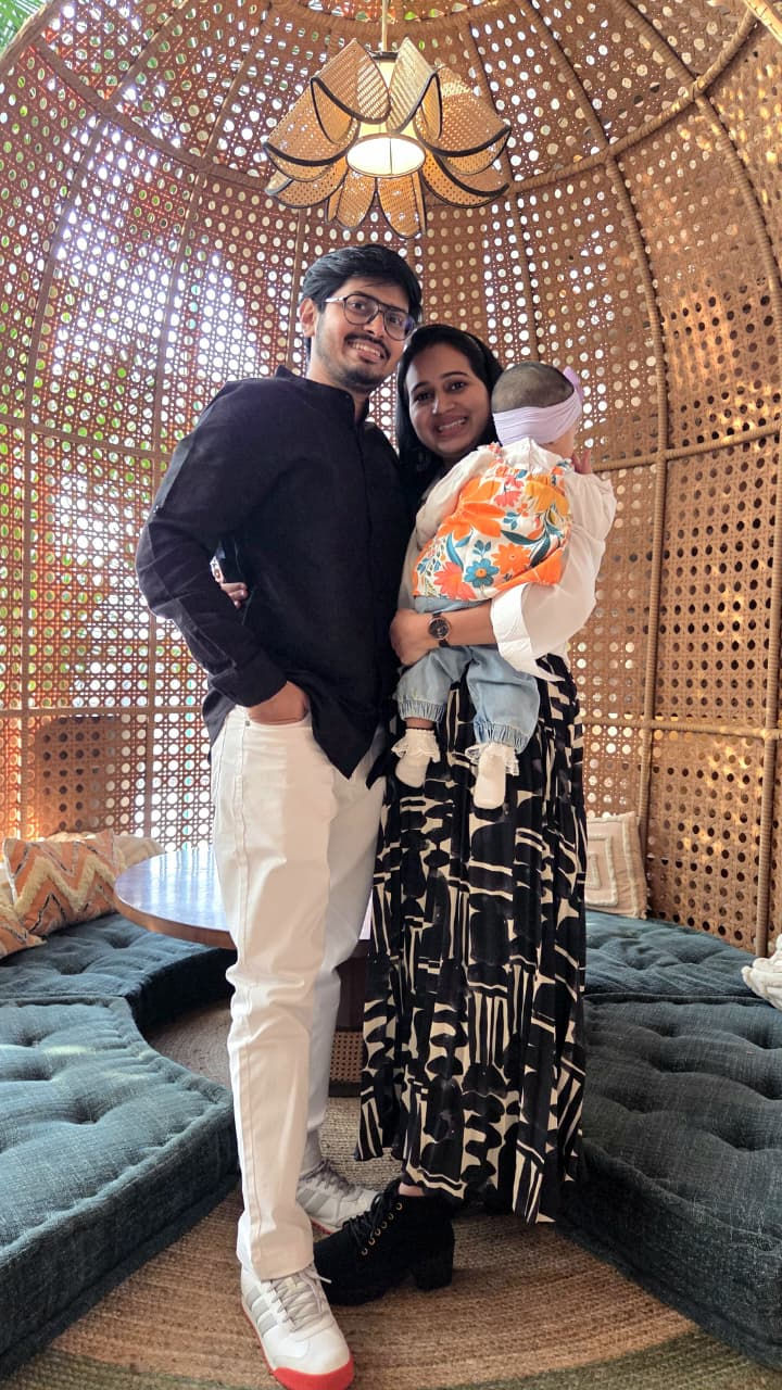 My wife, our daughter and myself