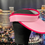 Thumbnail: LADIES VISOR LIGHT PINK WITH DARK PINK