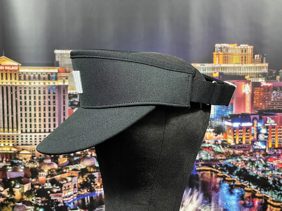 Thumbnail: VISOR BLACK WITH WHITE