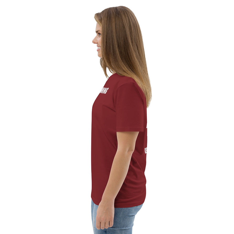 Thumbnail: Unisex organic cotton t-shirt "In the Beginning"