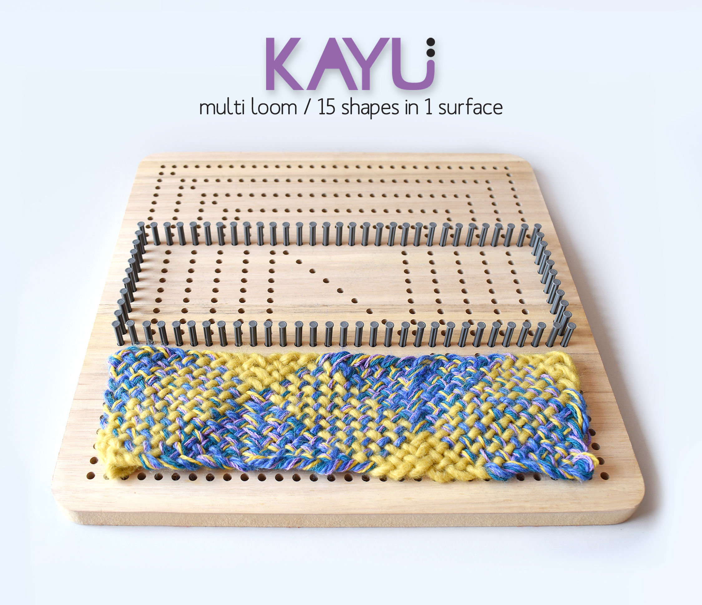 KAYU Multi Loom Kit - 15 pin looms in one (Basic)