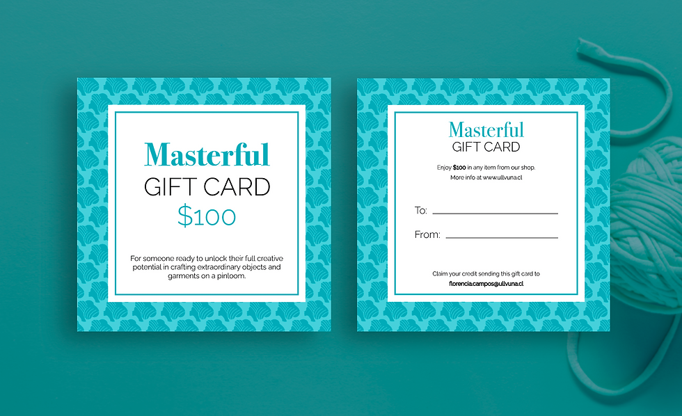 Miniatura: Masterful GIFT Card /$100 ($120 in store credit)