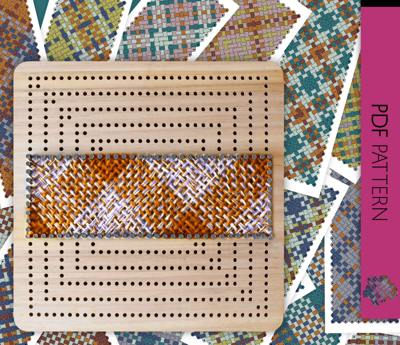 18 Rectangular Plaids for the Kayu / PDF instant download