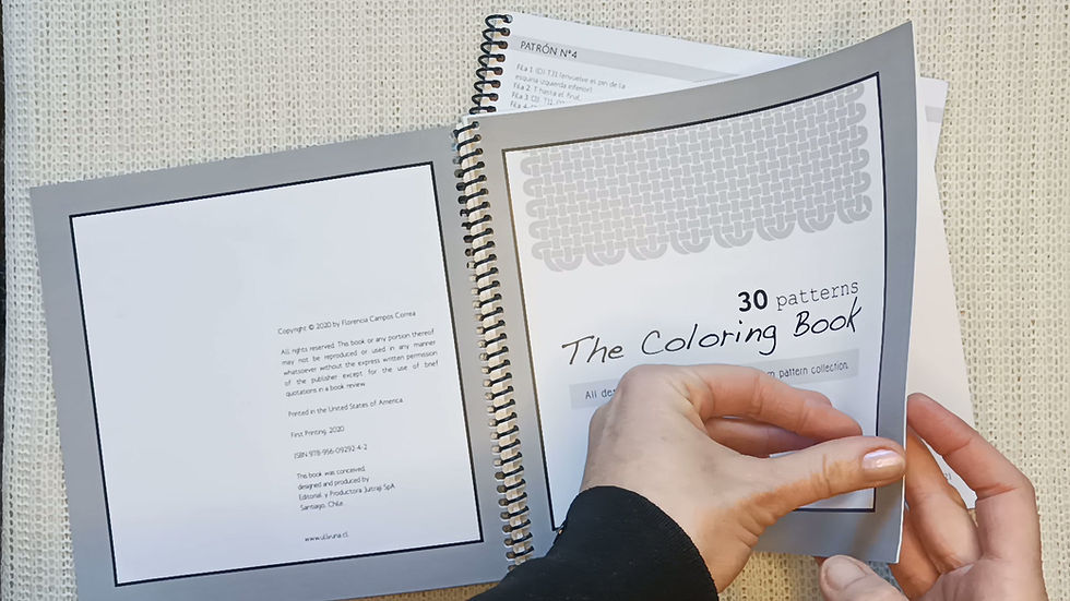 Thumbnail: 30 Patterns The Coloring Book (4x4" pin loom weaving)