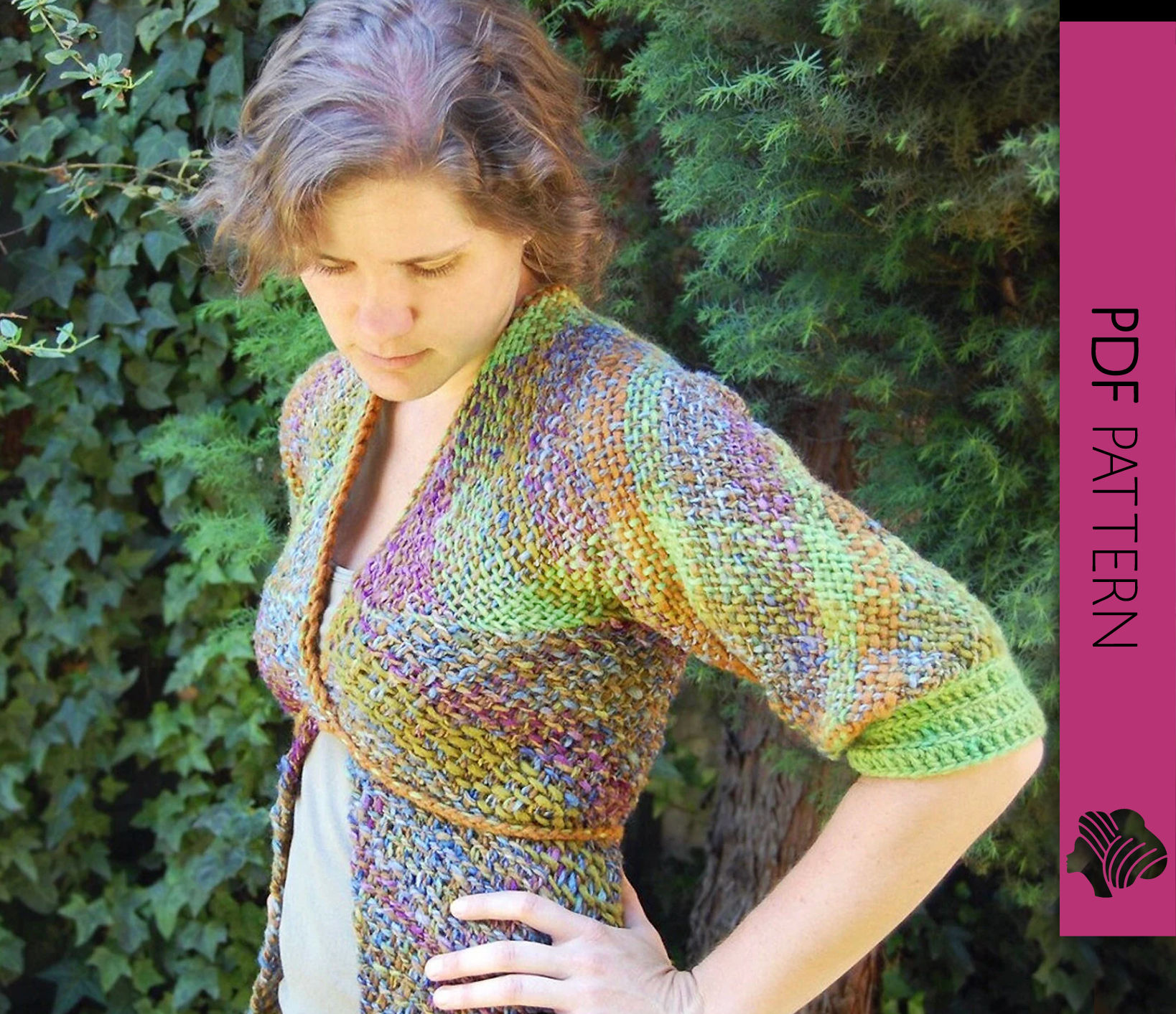 Woods Cardigan / PDF instant download