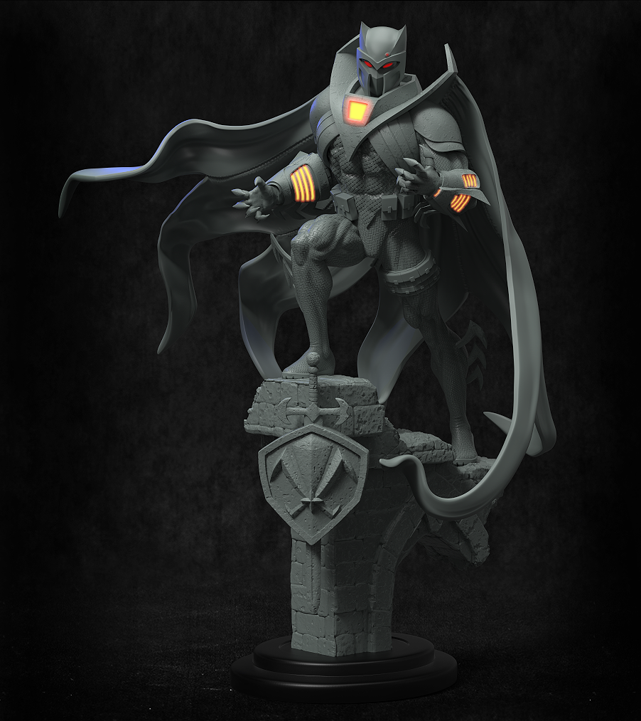 Tiger J Custom 1/4 Scale Azrael Knightfall
