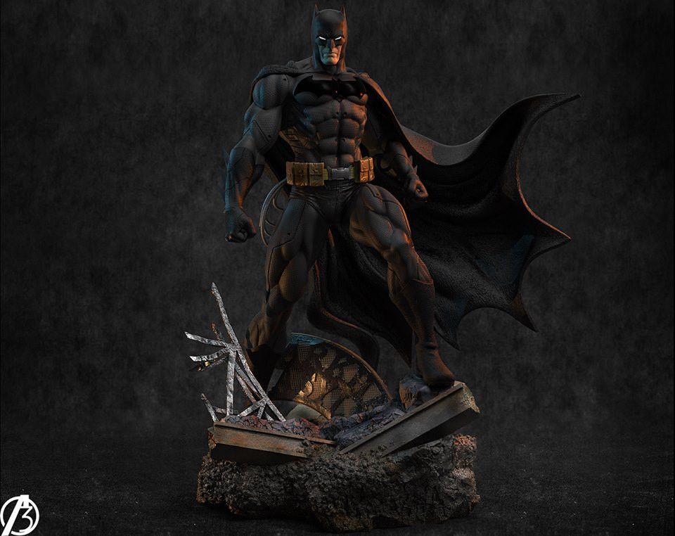 Alpha 3 Custom 1/4 Batman