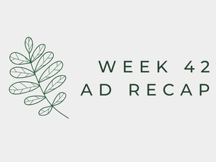 Week 42 2026 Floral Ad Recap