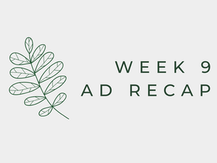 Week 9 2026 Floral Ad Recap