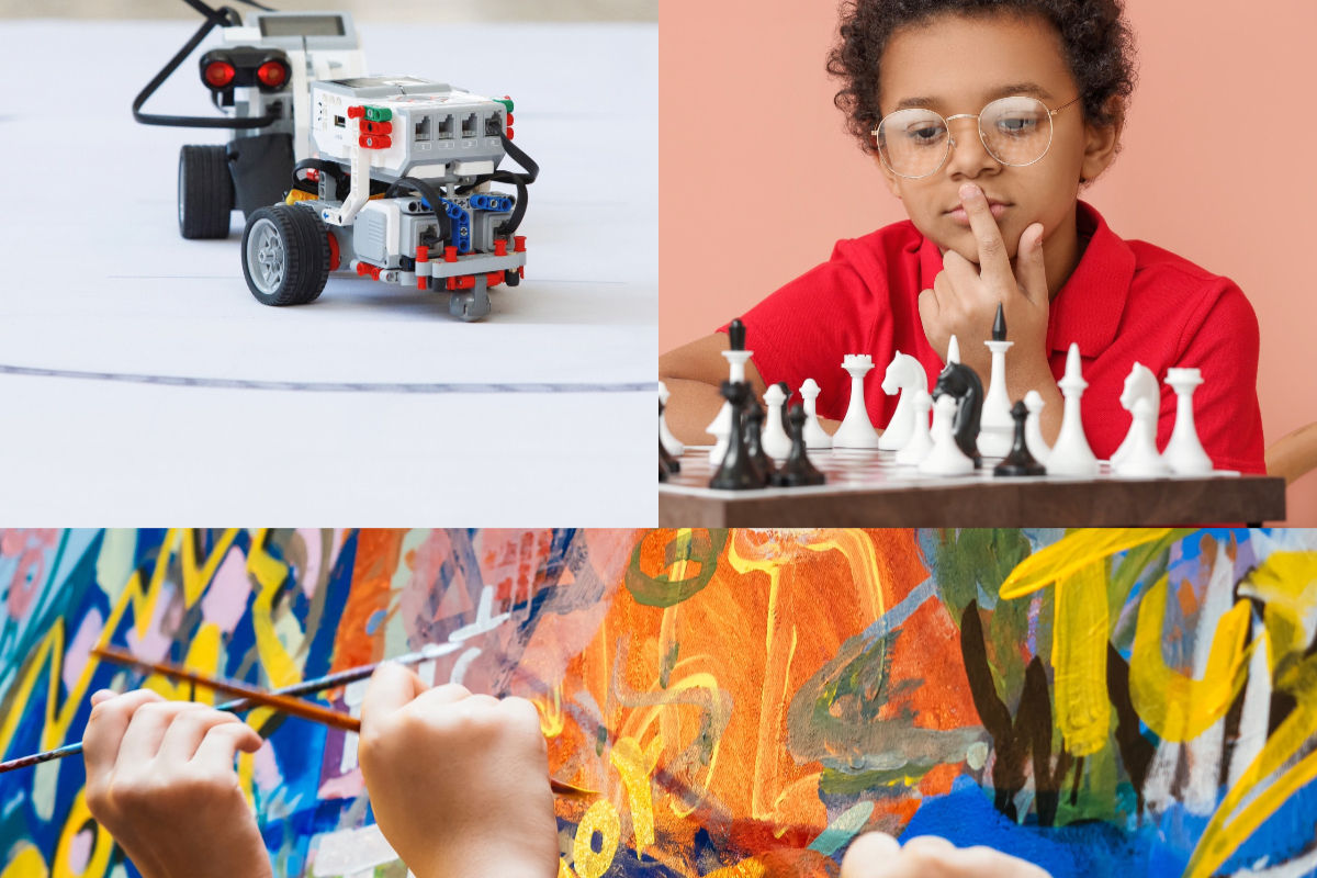 Robotics, chess and art