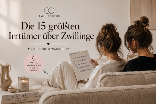 Die 15 größten Irrtümer über Zwillinge