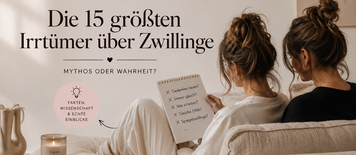 Die 15 größten Irrtümer über Zwillinge
