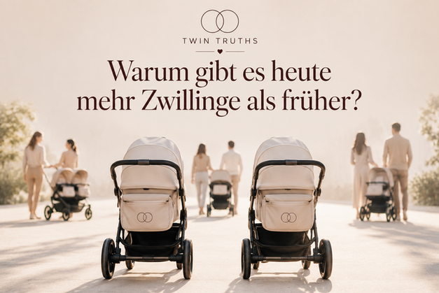 Warum gibt es heute mehr Zwillinge als früher?