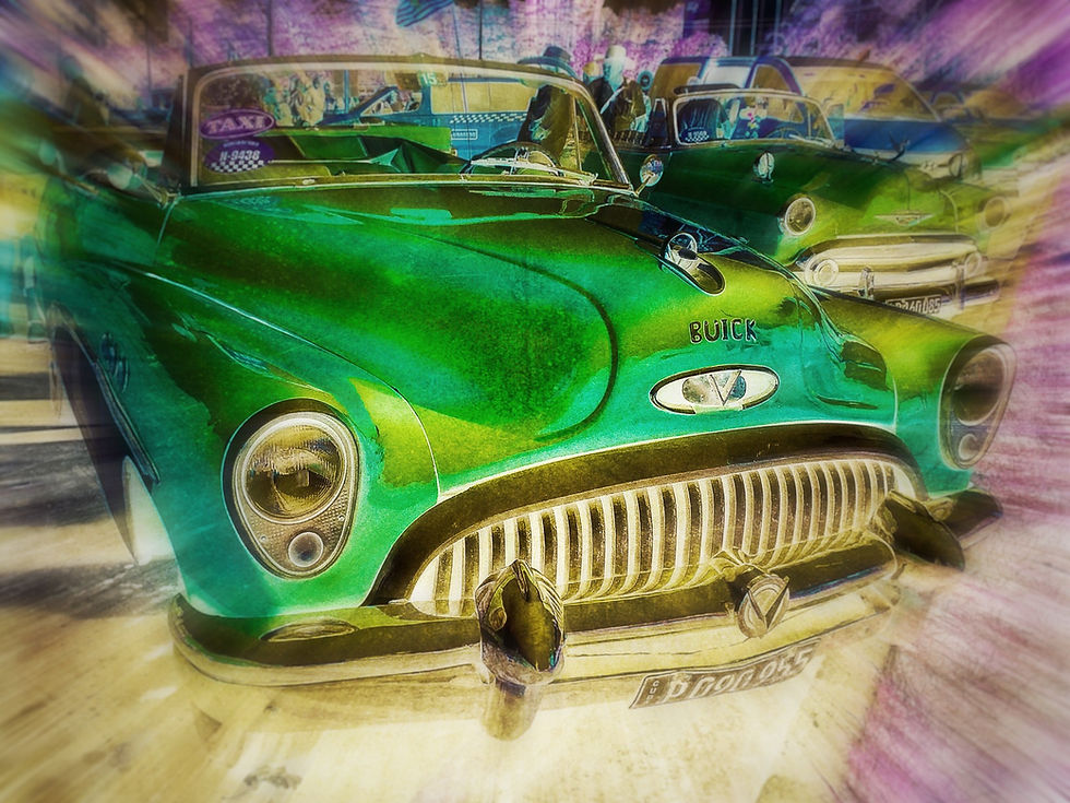 Cuban Classic American Cars