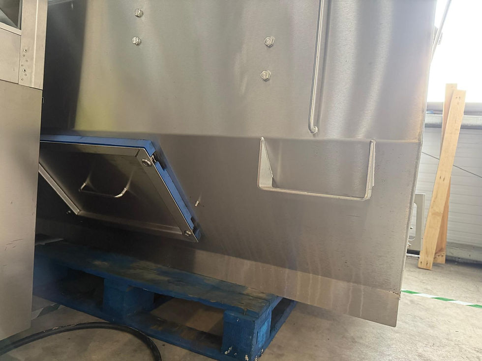 Thumbnail: Polar Systems Ltd bulk hopper, vibratory table, base, elevator and diverter