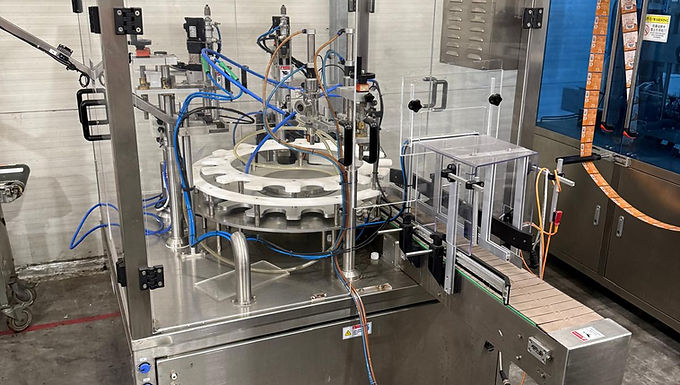 Alpha Pack Bottle Sorting, Filling and Capping System