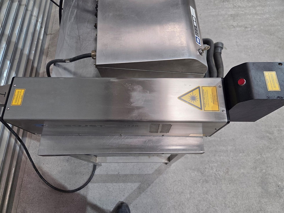 Thumbnail: 2 x Videojet 3340 Laser Marking Systems with AD Oracle Fume Extractor
