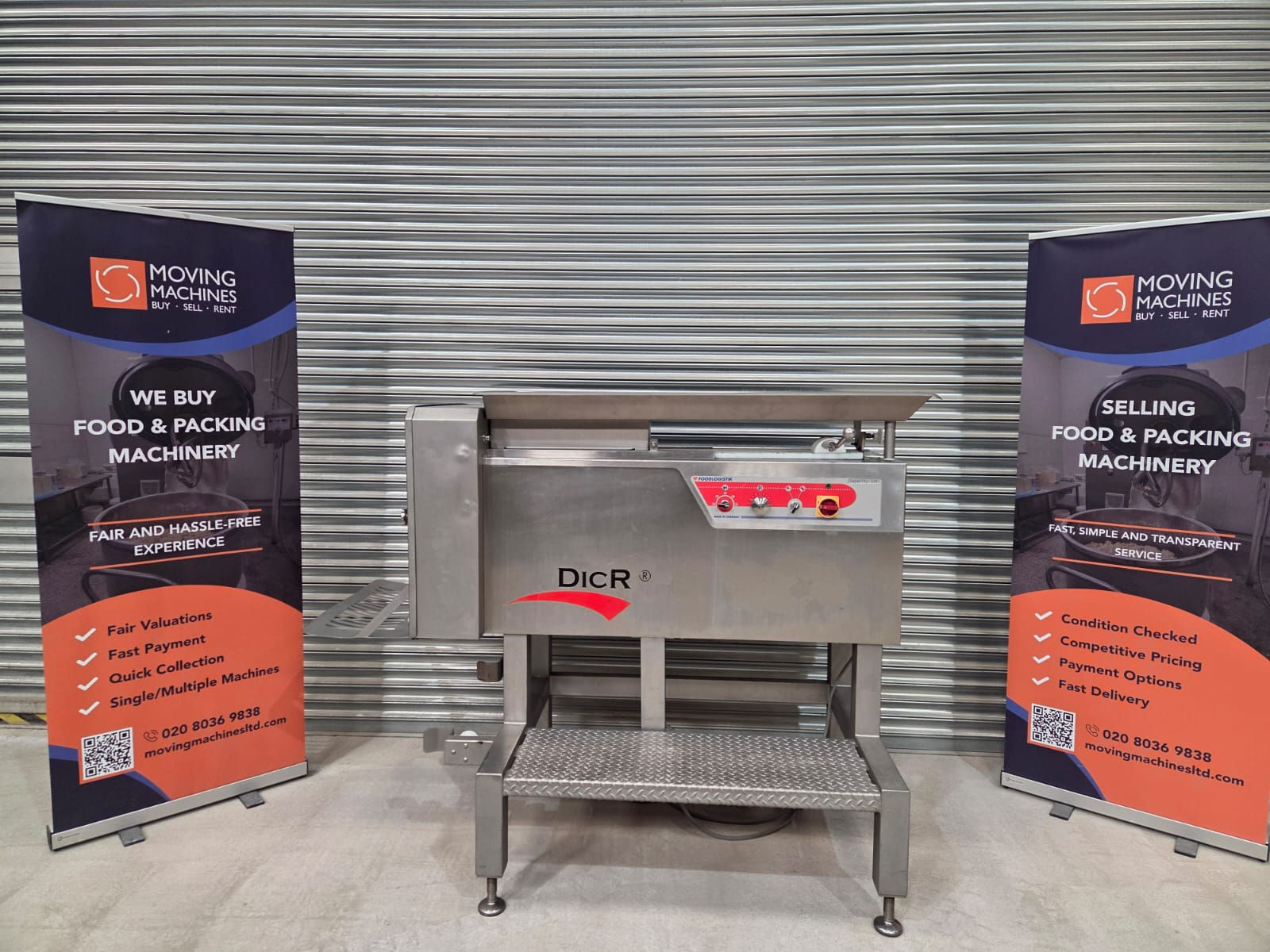 Foodlogistik DICR CAPACITY 126 High-capacity Dicer