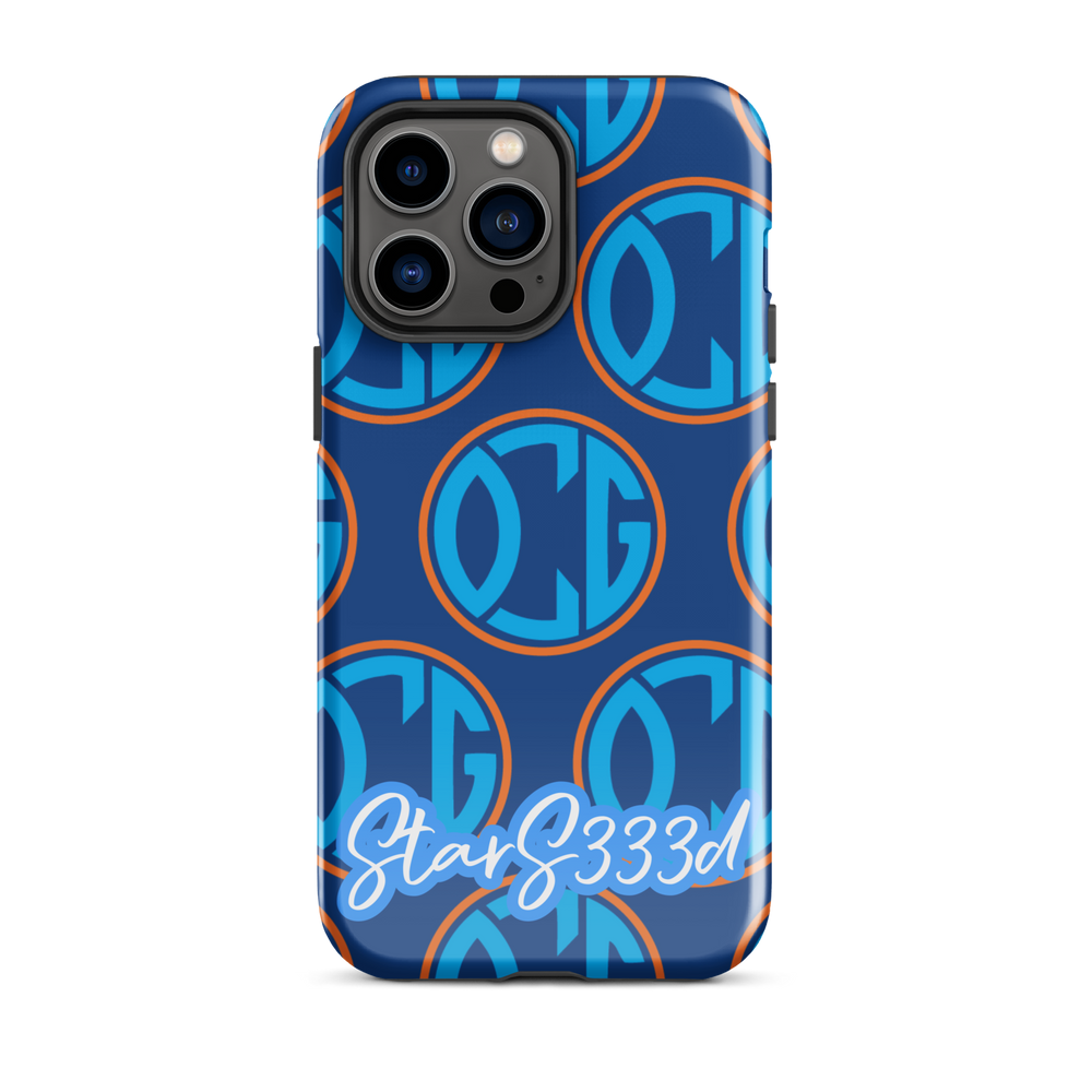OCG Blue StarS333d iPhone case