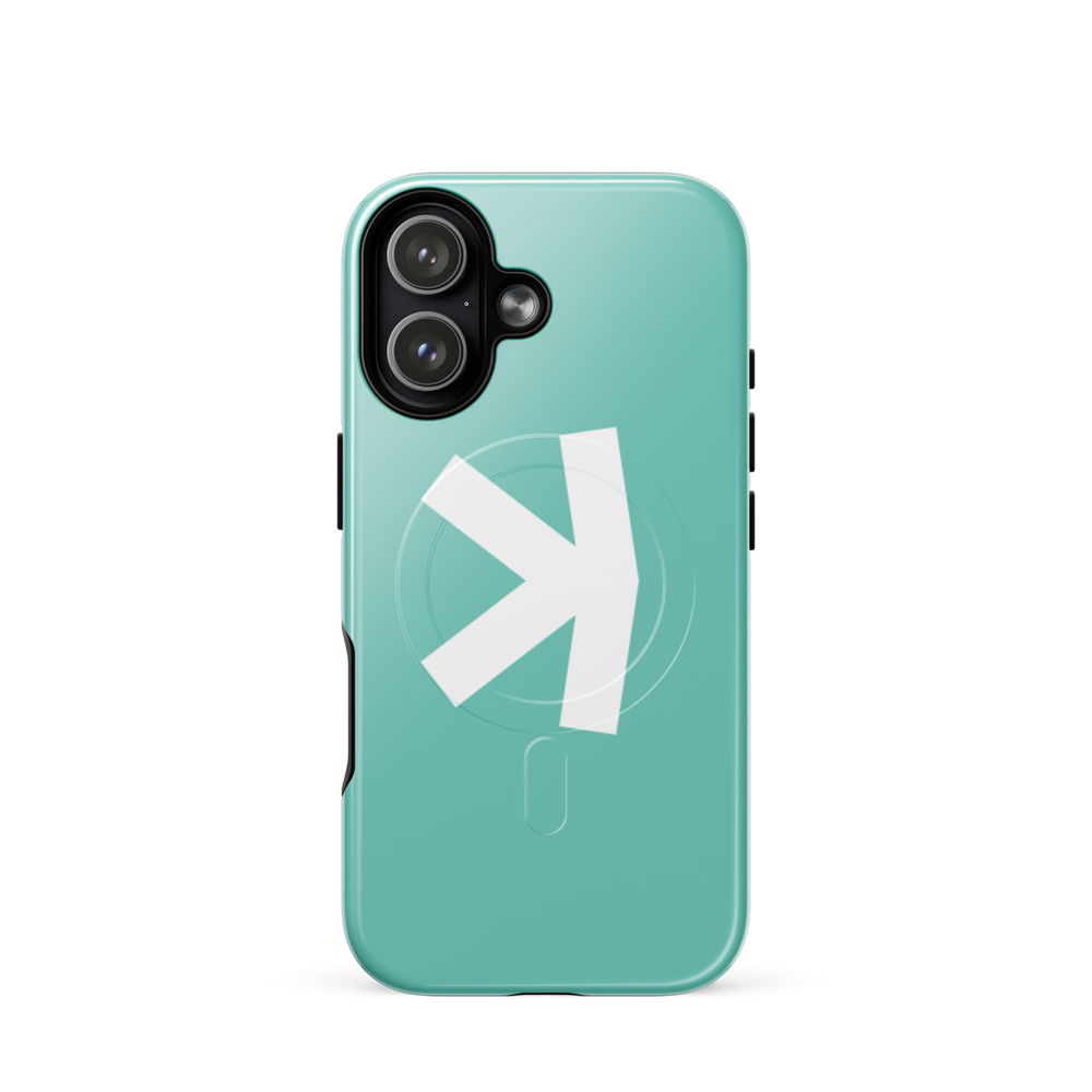𐤊 White iPhone magnet case