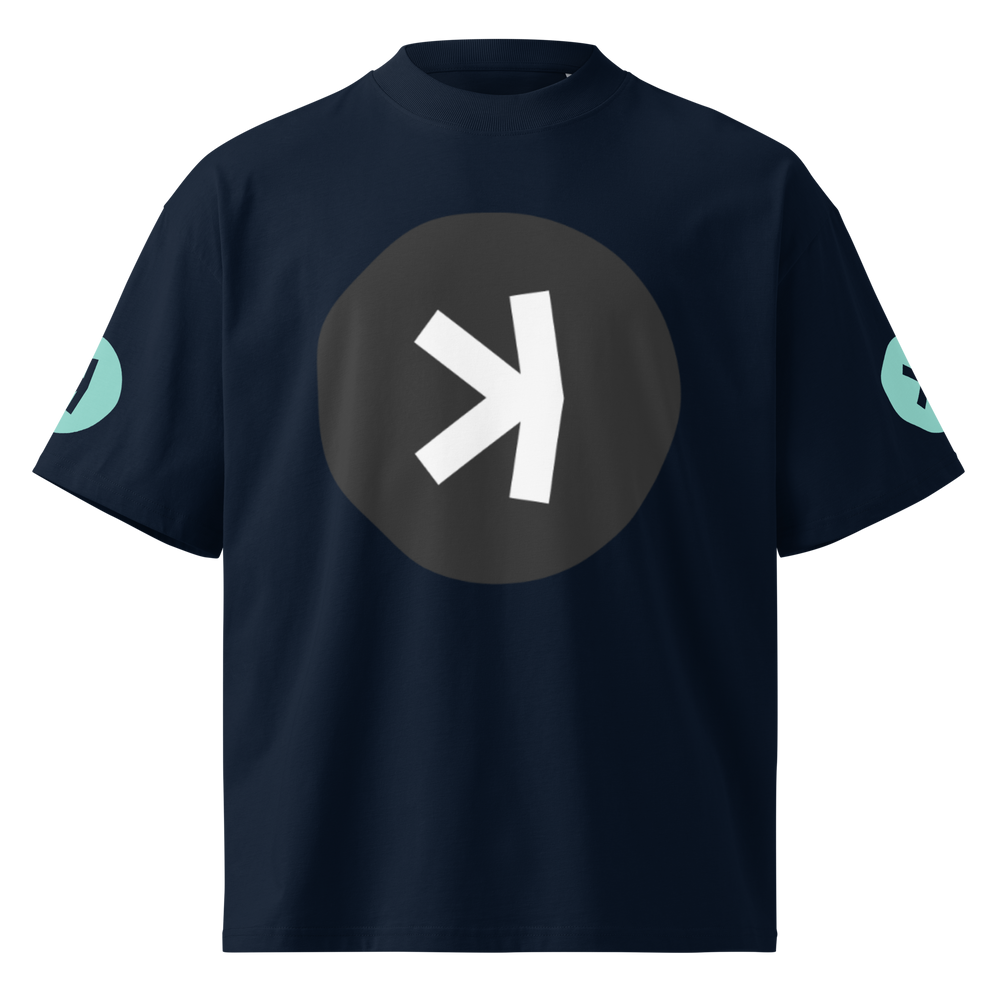 The Michael Sutton 𐤊 oversized high neck T-shirt