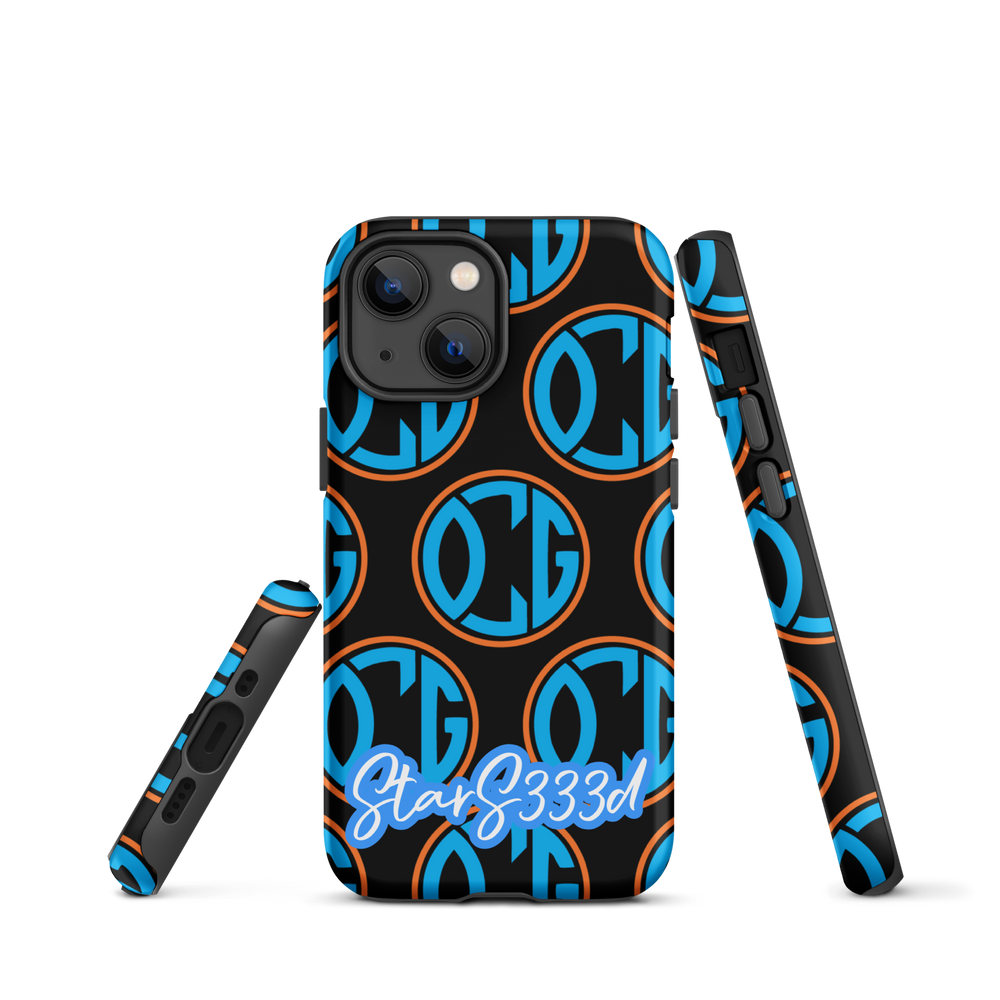 OCG Black StarS333d iPhone case