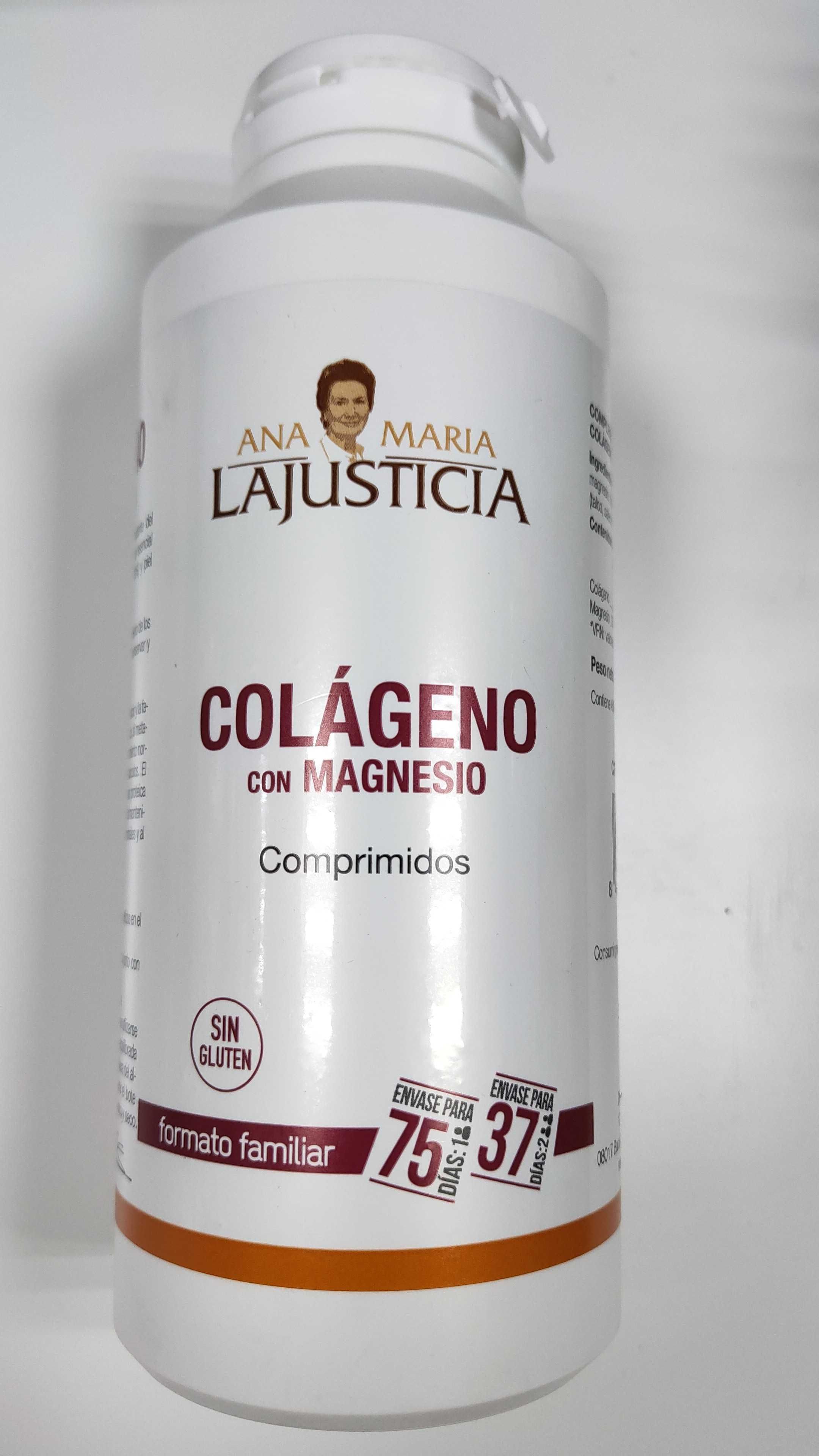 Colágeno con magnesio comprimidos Ana María la justicia