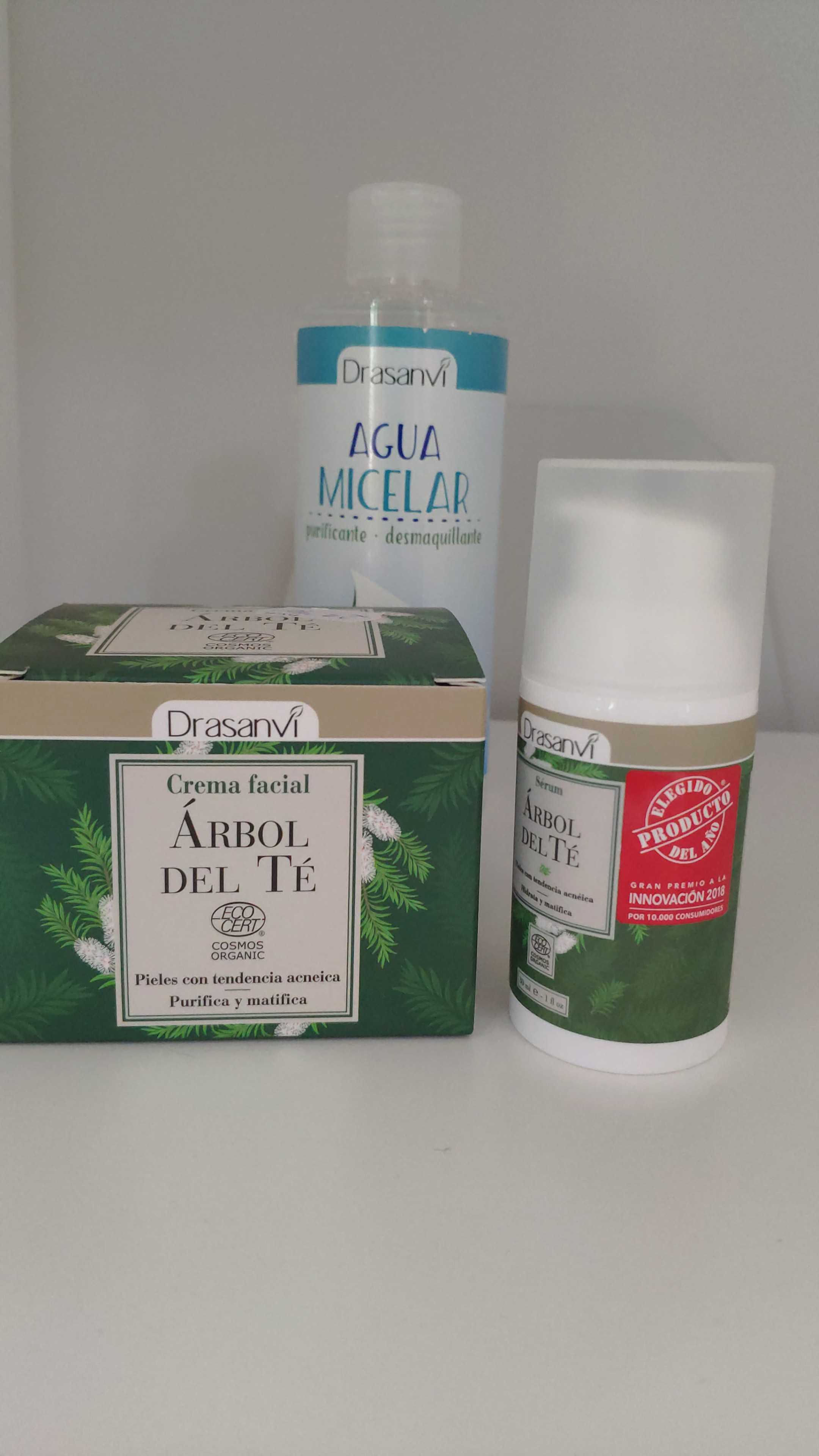 Crema facial del árbol del té 