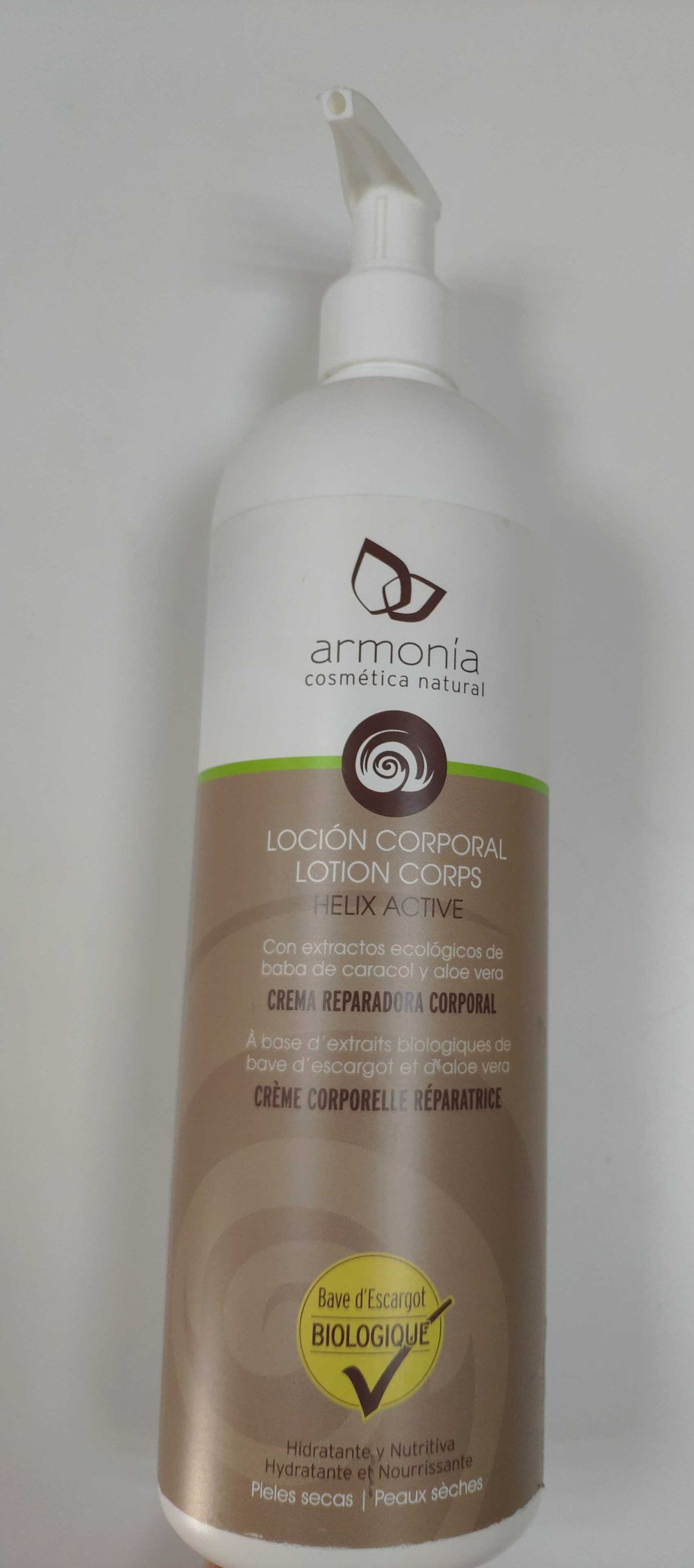 Loción corporal hidratante y nutritiva - pieles secas