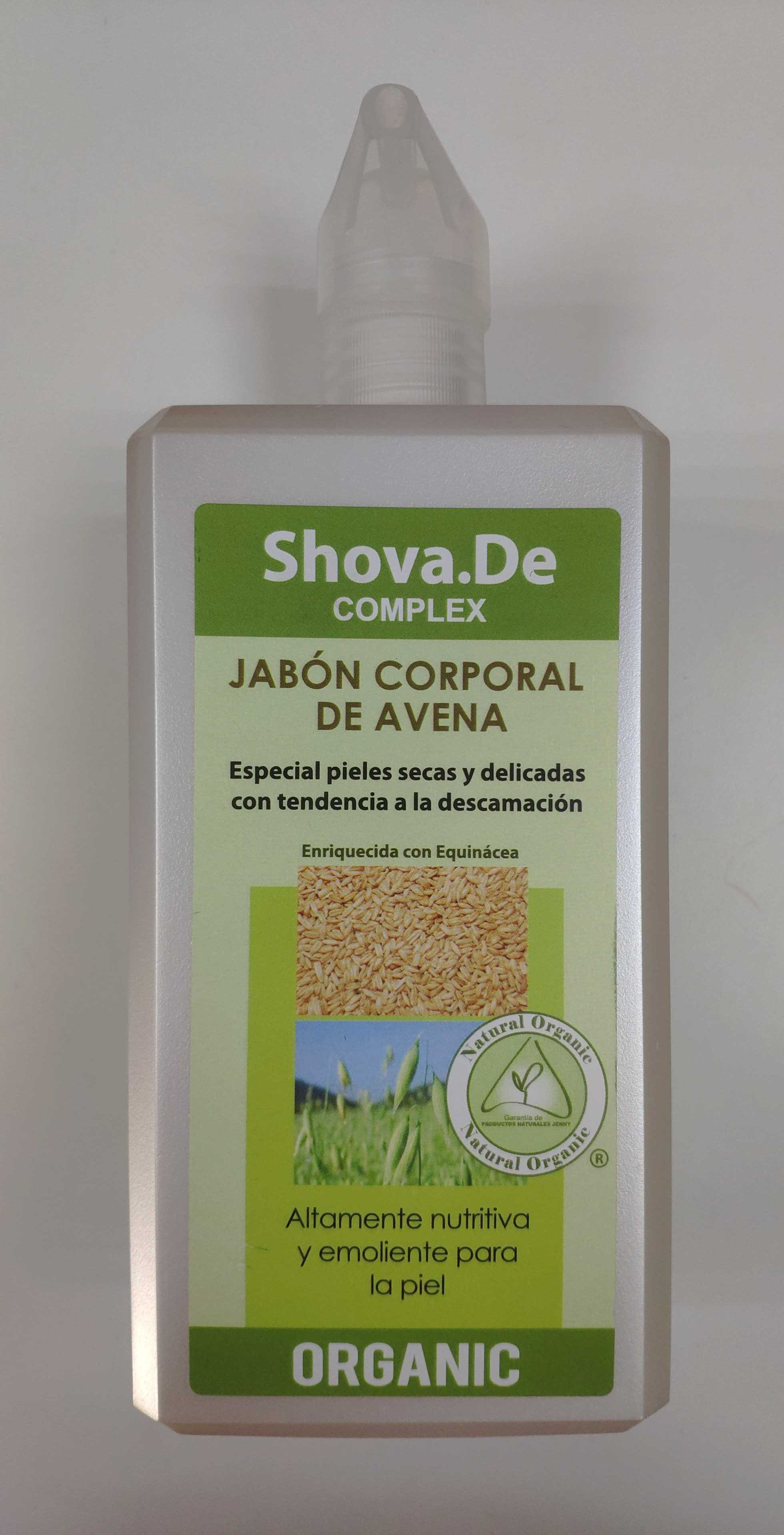 Jabón corporal de avena