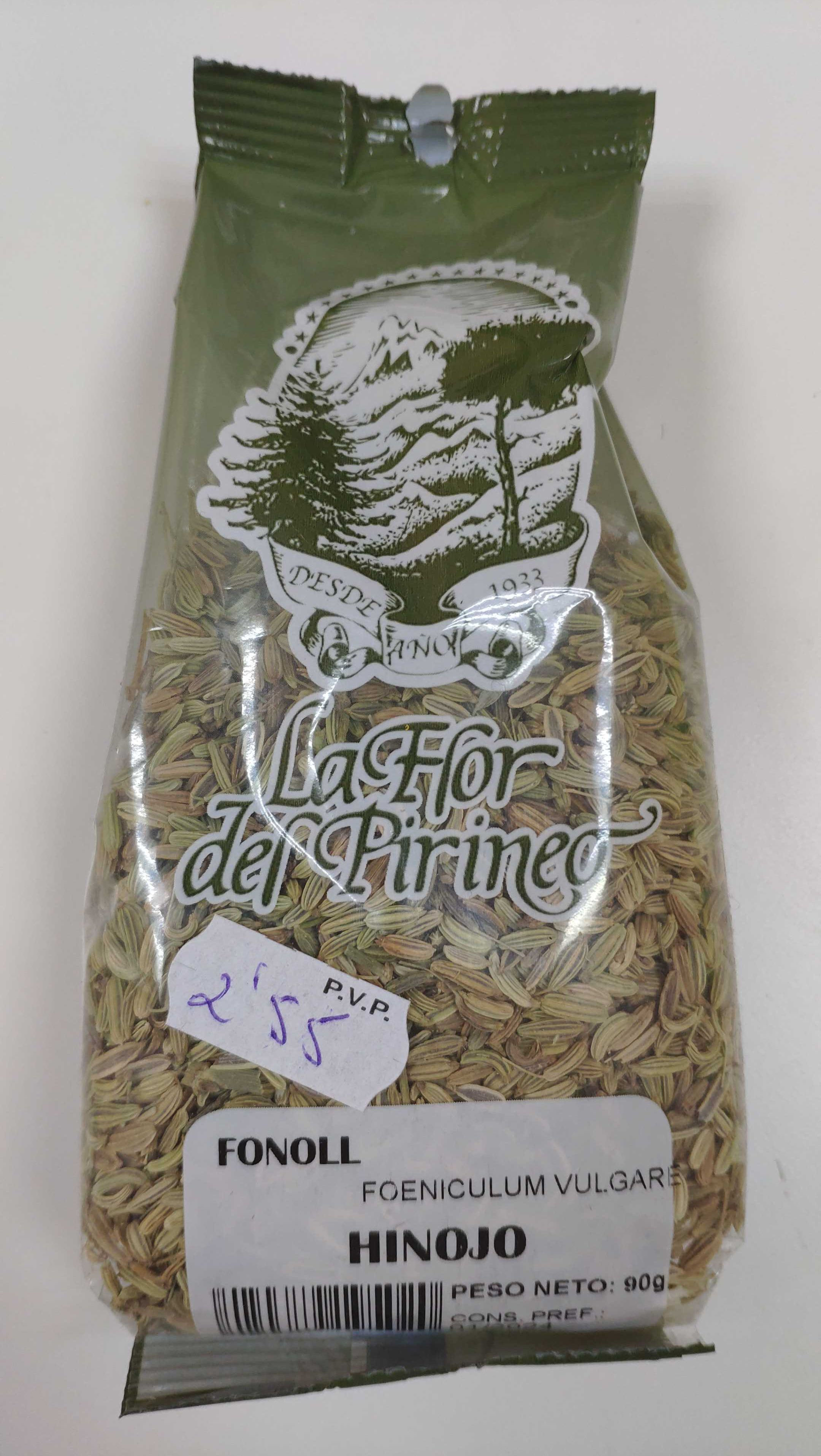 La flor del pirineo Hinojo