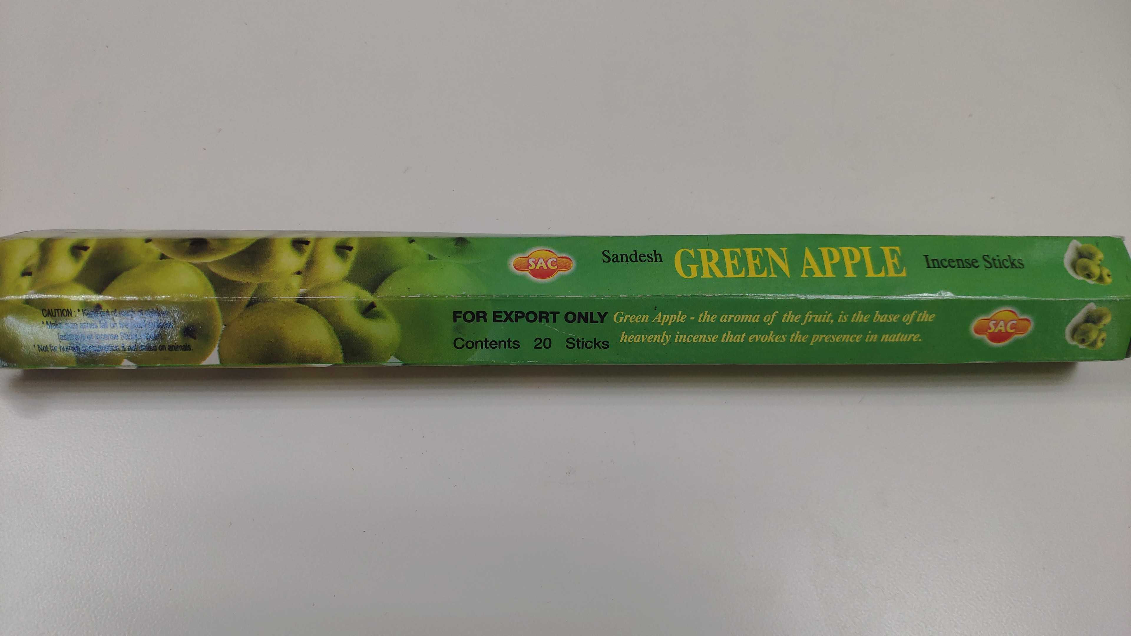 Incienso de manzana verde