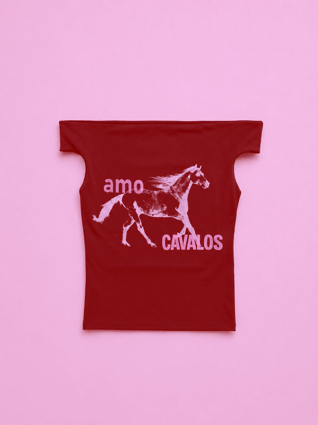 Blusa Amo Cavalos Preta, Ombro a Ombro