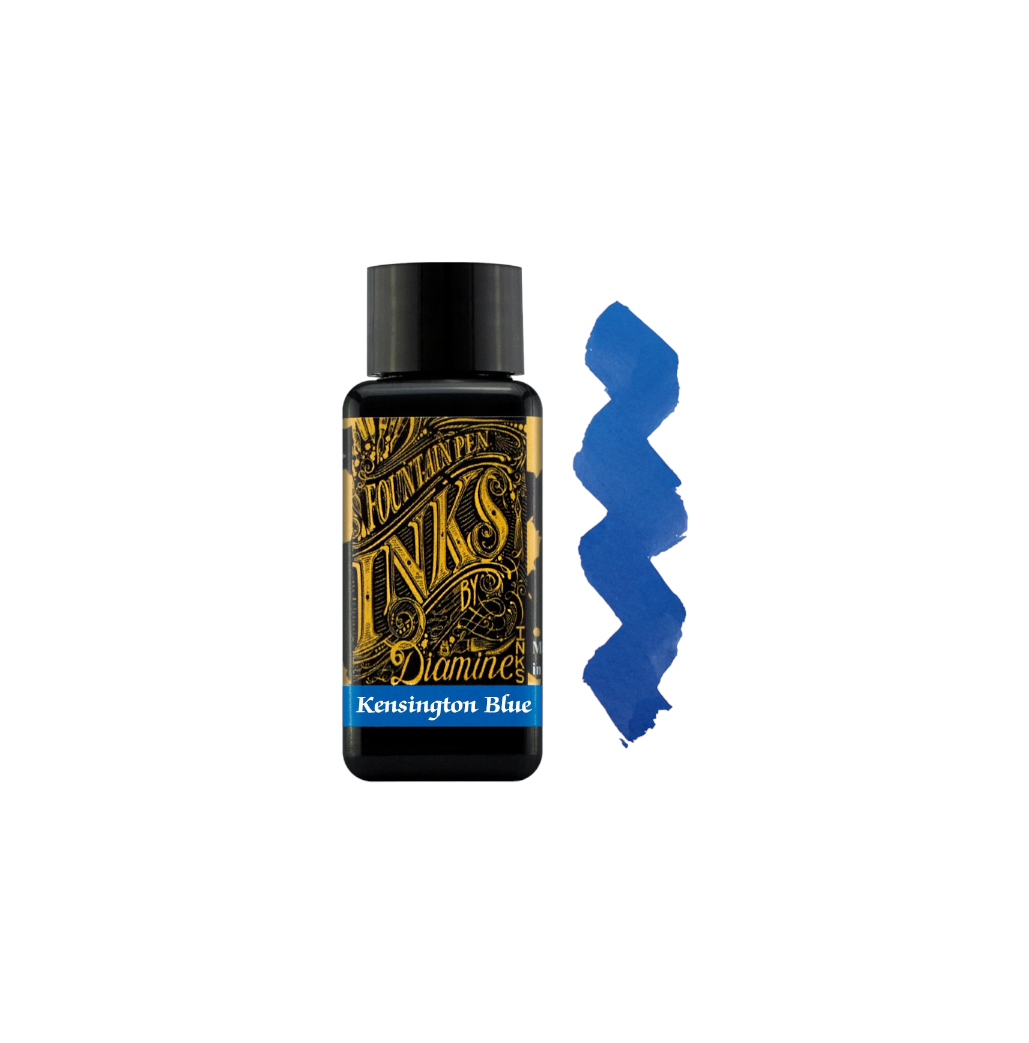 Diamine Ink: Kensington Blue 30ml.