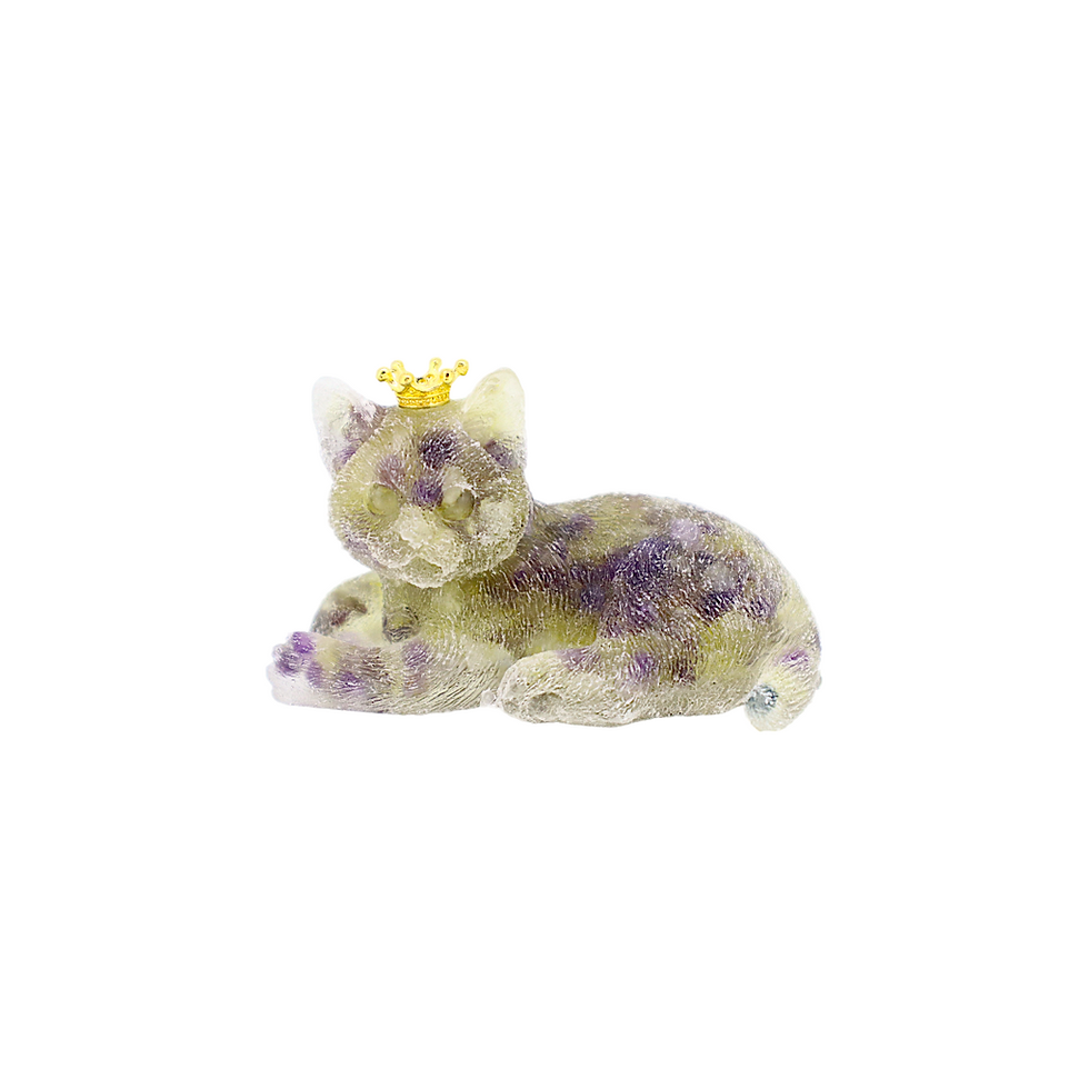 Thumbnail: Gemstone Cat Ornament