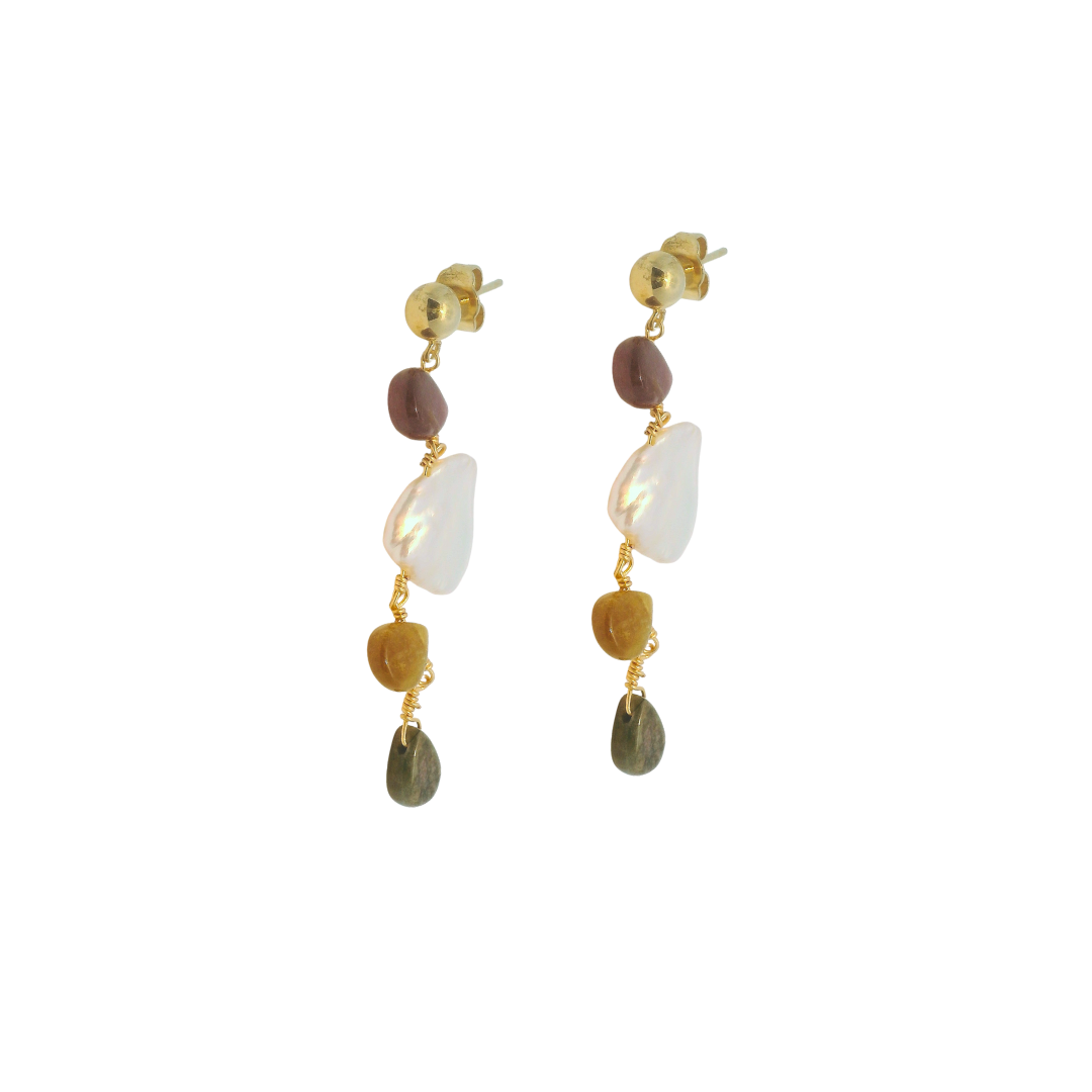 Freshwater Pearls & Gemstone