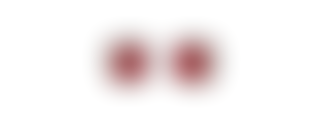 18ct white gold earrings featuring natural rubies in a classic handcrafted design