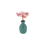 Thumbnail: Gemstone Tree On Blue Ceramic Vase