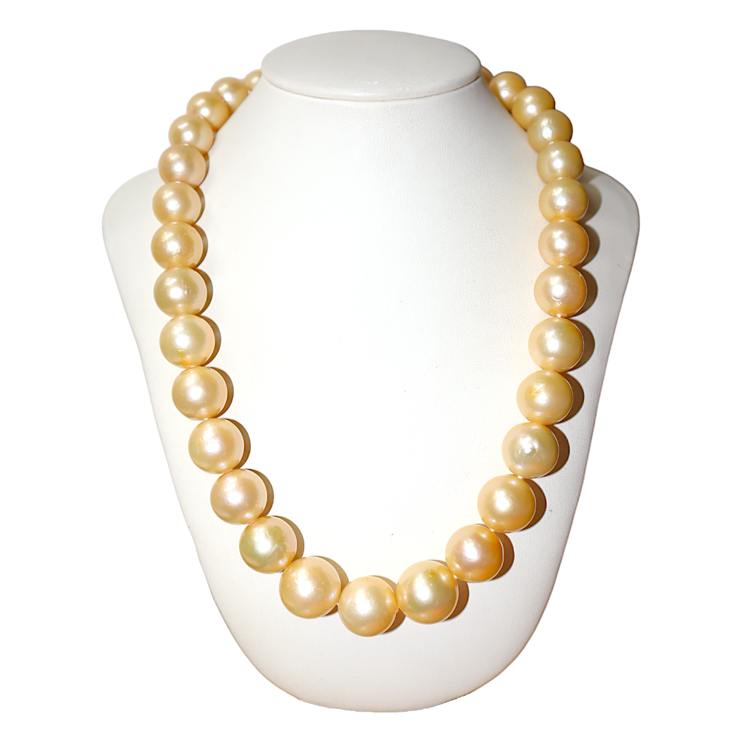 Golden Freshwater Pearls