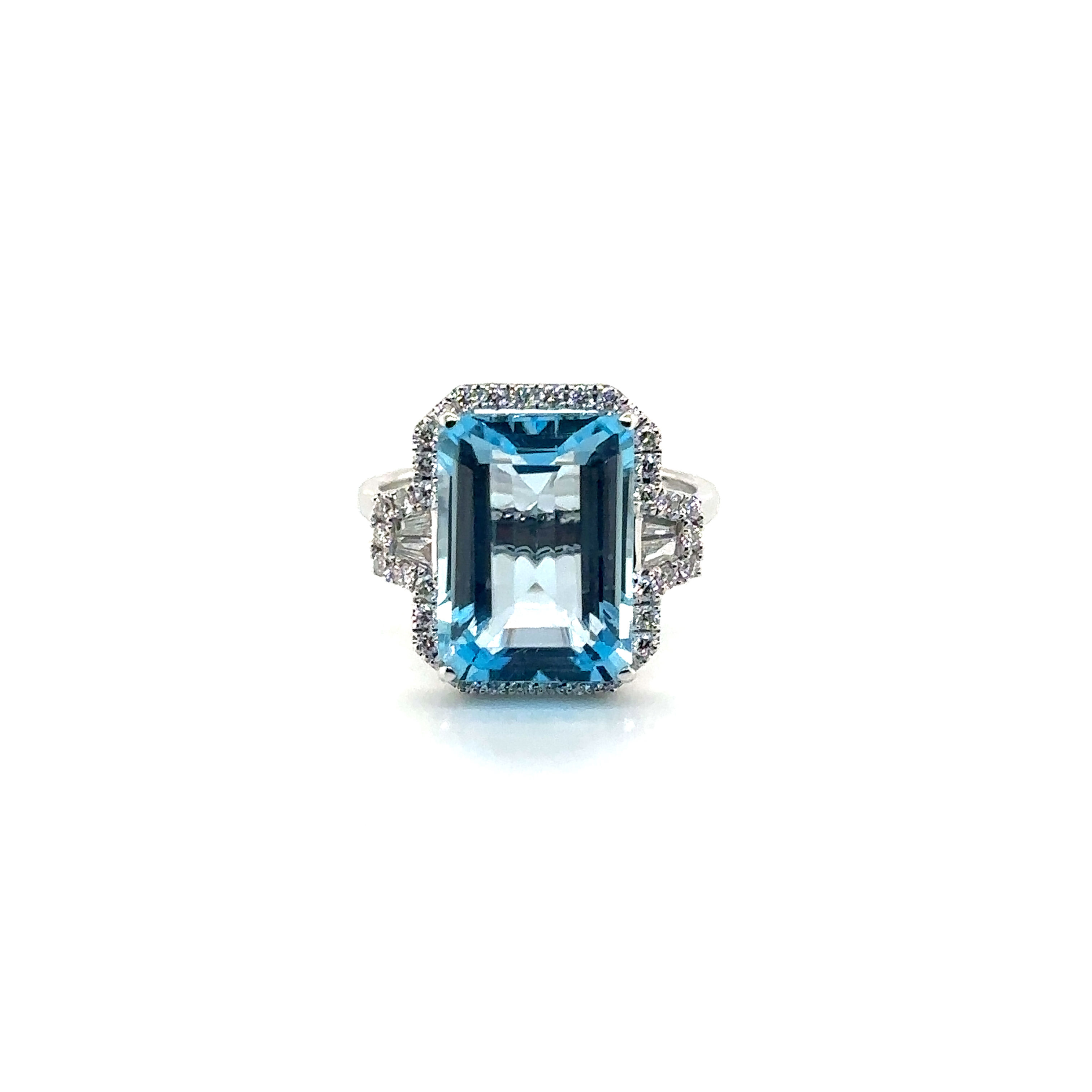 Diamond & Blue Topaz