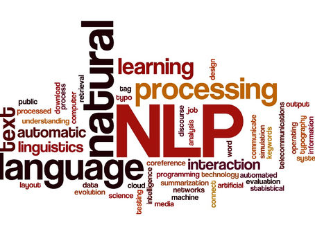 Preprocessing text in natural language processing