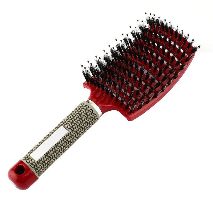 Thumbnail: Hairbrush Anti Klit Brushy Haarborstel Women Detangler Hair Brush Bristle Nylon 