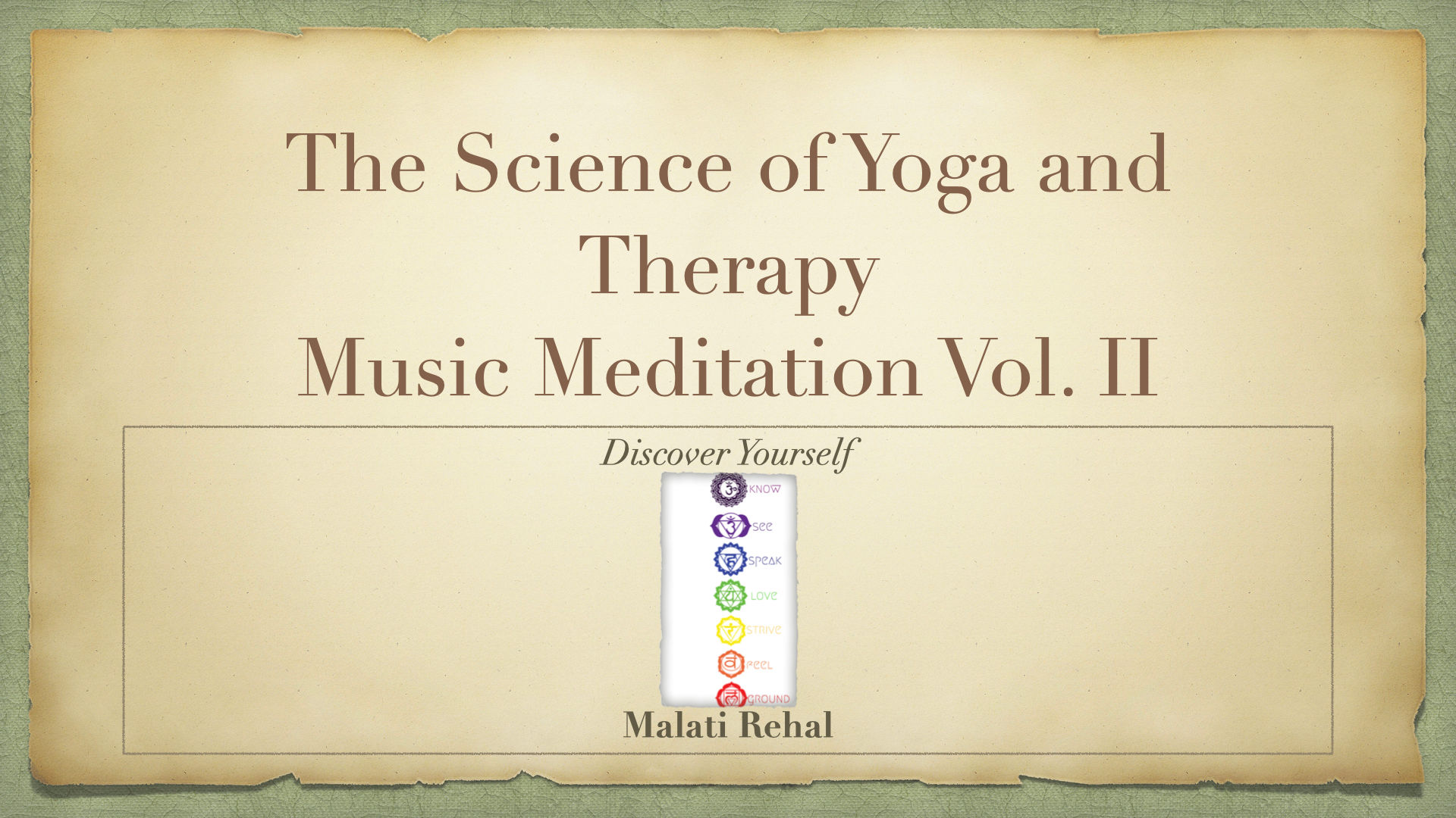 Discover yourself Vol II Yoga Course 2