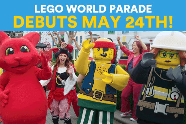 Parade Marching Daily at LEGOLAND California Resort!