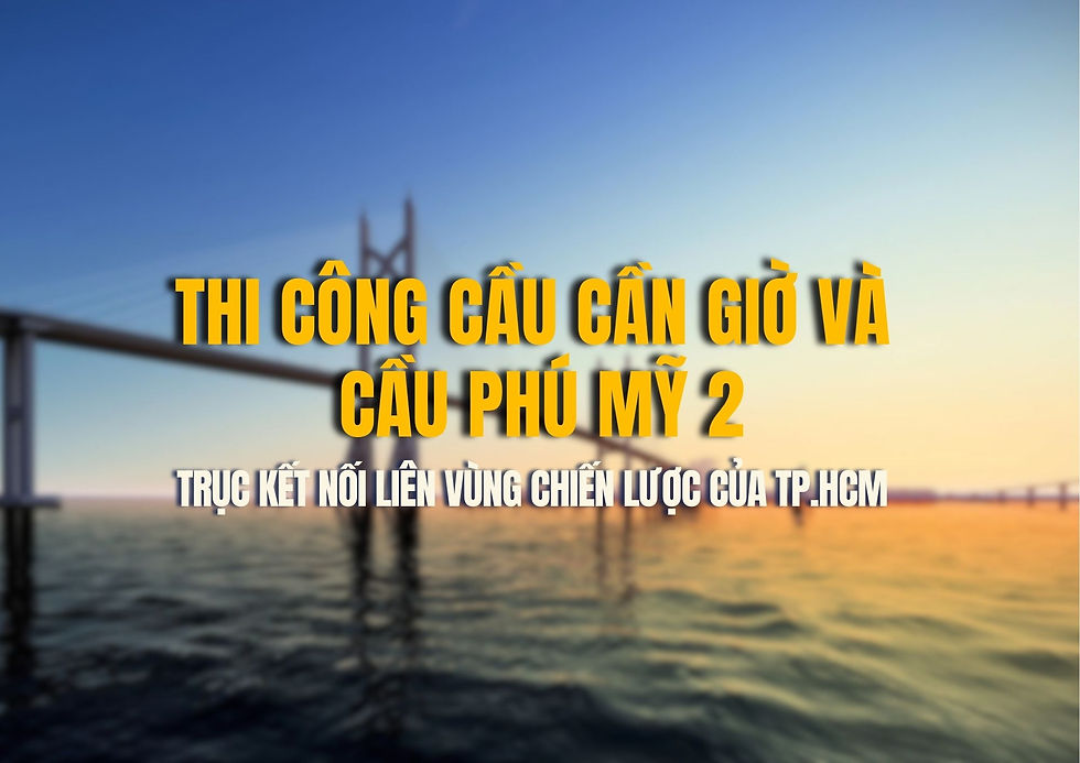 Trong quy hoạch hạ tầng giao thông tổng thể của TP.HCM, việc nâng cấp mạng lưới kết nối đối ngoại và mở rộng không gian phát triển về phía Nam luôn giữ vai trò then chốt. Nhằm hiện thực hóa mục tiêu này,...