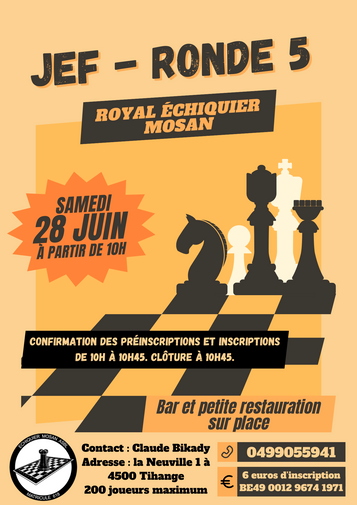 JEF 2025 Etape 5 (Echiquier Mosan)